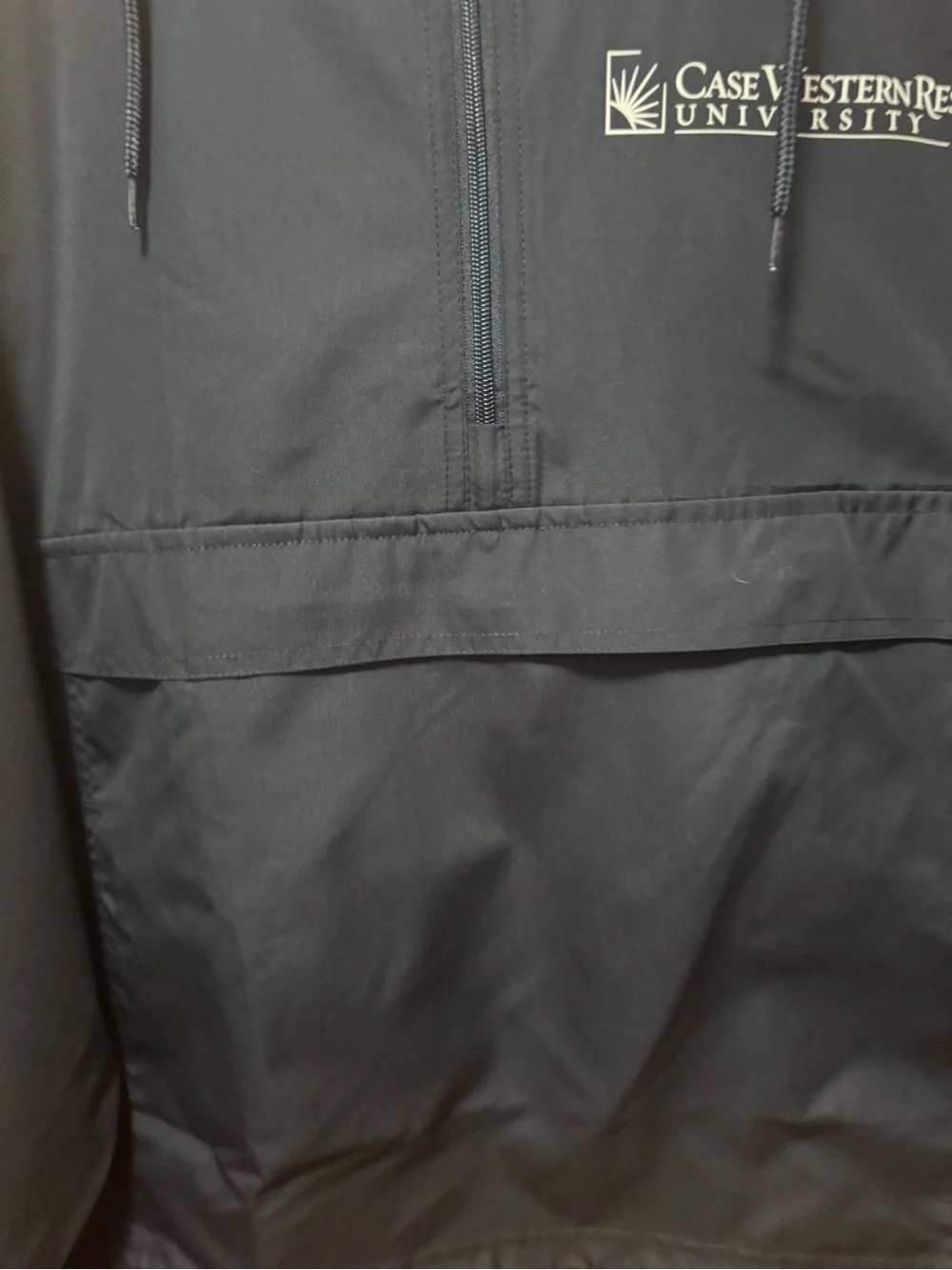 Fanatics Navy Pullover Windbreaker with White Logo